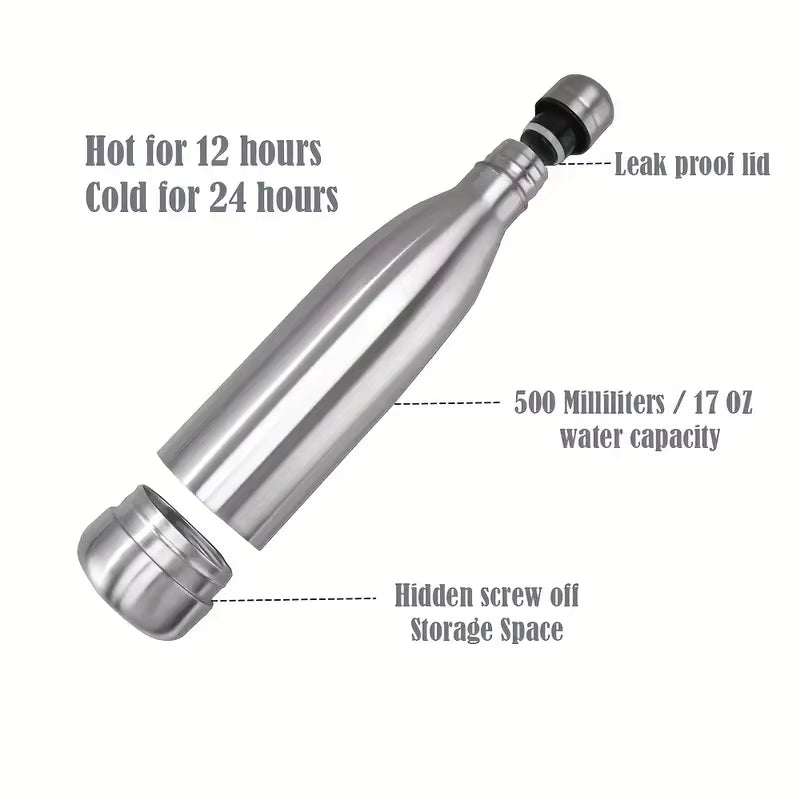 750ml HiddenSipBottle Diversion Safe bottle with hidden comparment